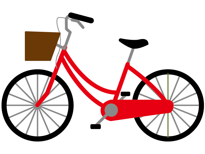 自転車の無料イラスト素材 保育士の仕事を支援するポータルサイト ももいくナビ